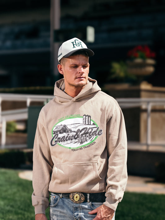 Homestead Hoodie - Tractor Dust